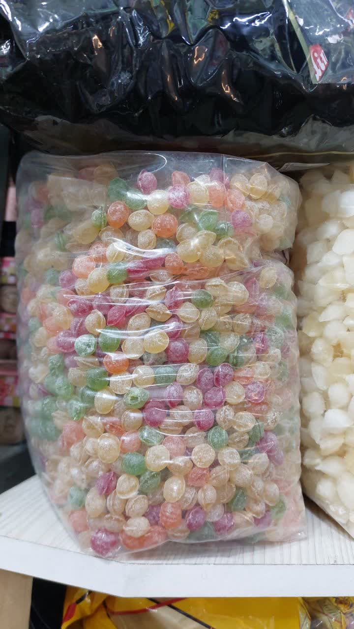 آبنبات بن بن ریز ترش بسته 5کیلویی